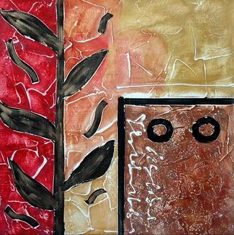 New View oil painting